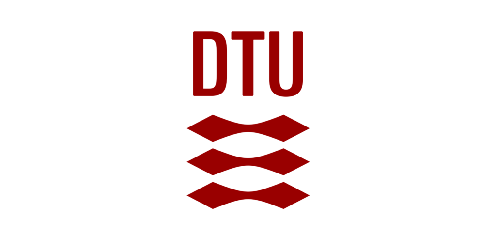 The logo of DTU