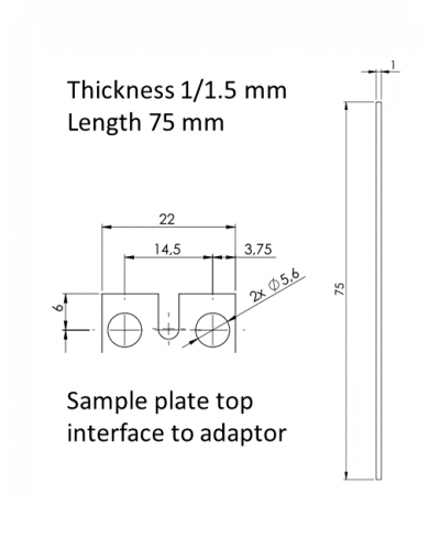 Sample holders at Balder sample station