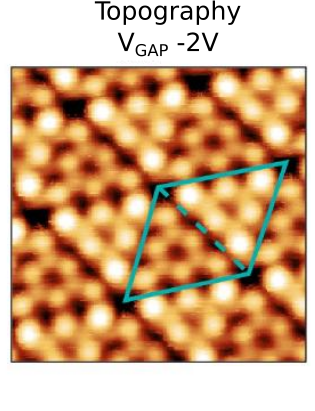 An image of Bloch topography at Vgap minus2V