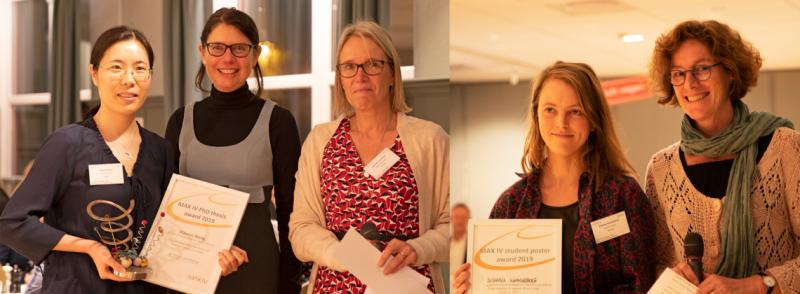 User meeting students awards