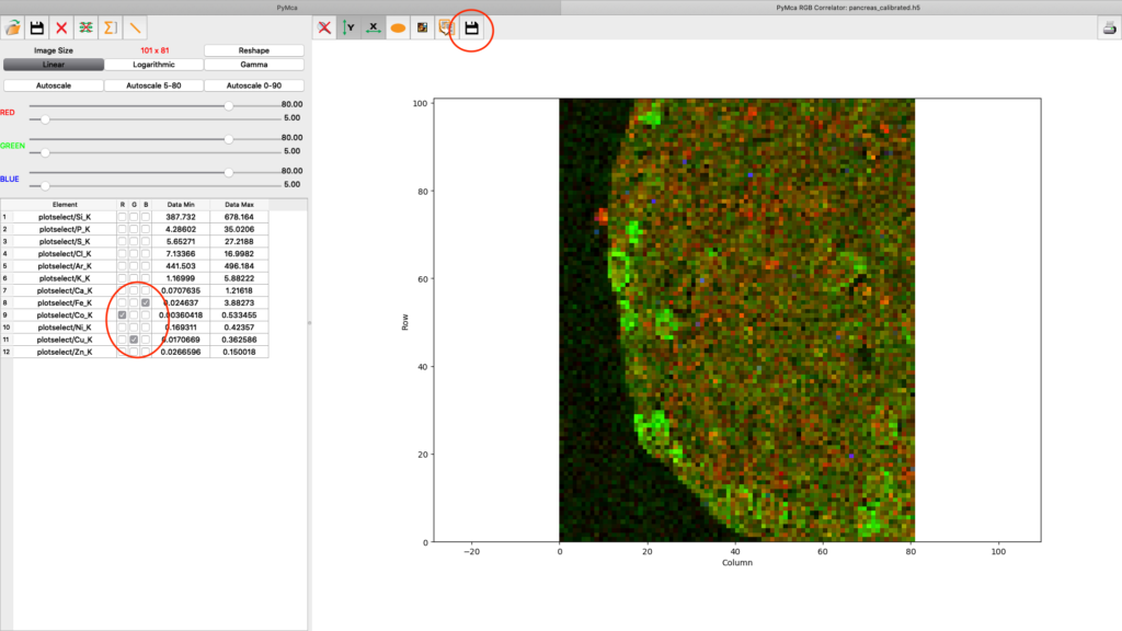 nanomax_pymca_RGB_correlator