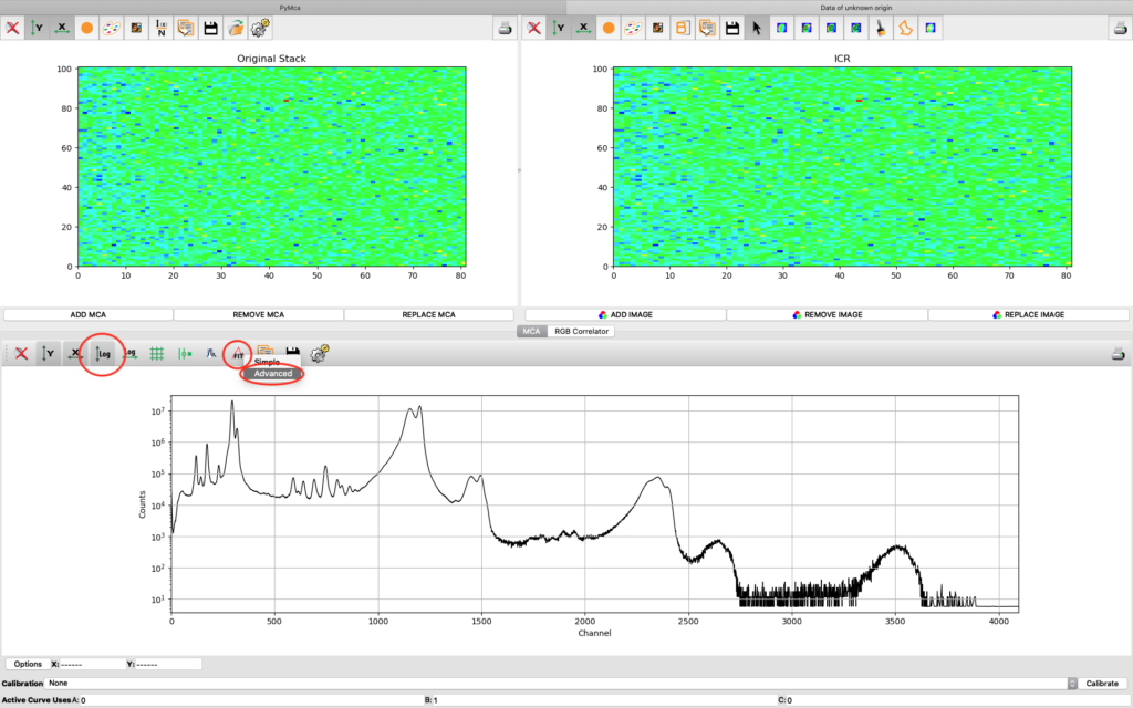 nanomax_pymca_open_sum_spectrum