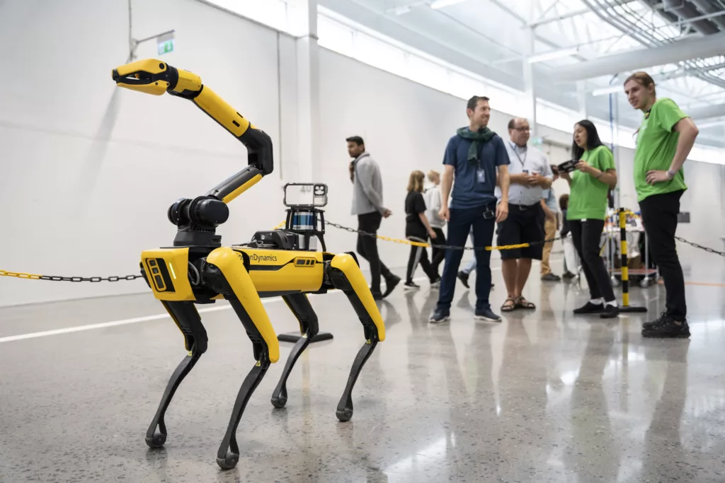 Boston Dynamics, Buster the robot dog on the move