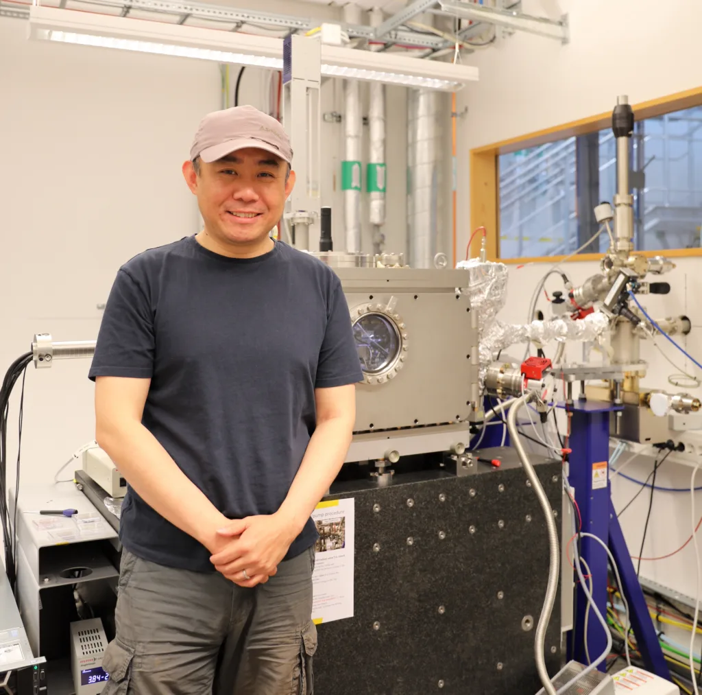 Xiangrui Kong, PI at the STXM endstation of SoftiMAX beamline.