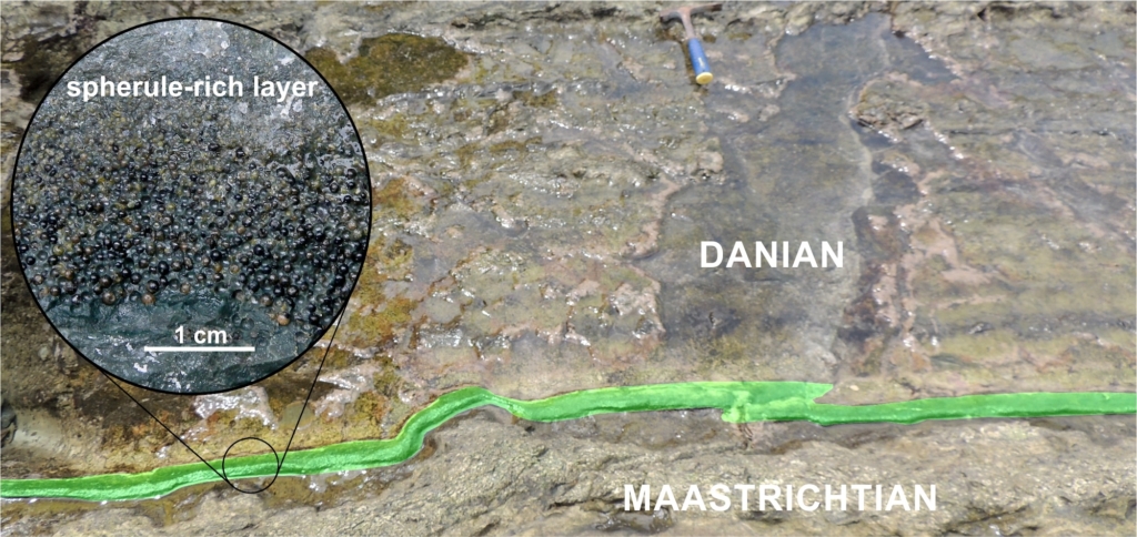 Spherulelayer rockyshore
