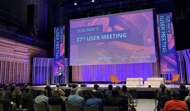 Director Olof Karis speaks at User Meeting 2026